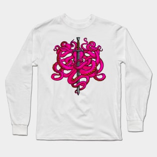 Octopus emblem Long Sleeve T-Shirt